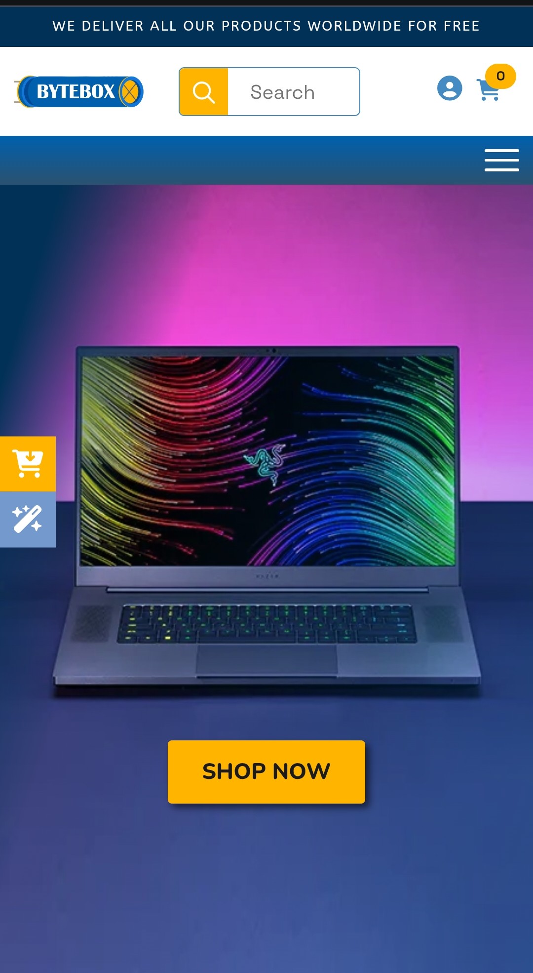 Computer SHop WooCommerce Mobile screenshot