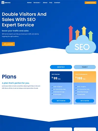 SEO template for breakdance builder