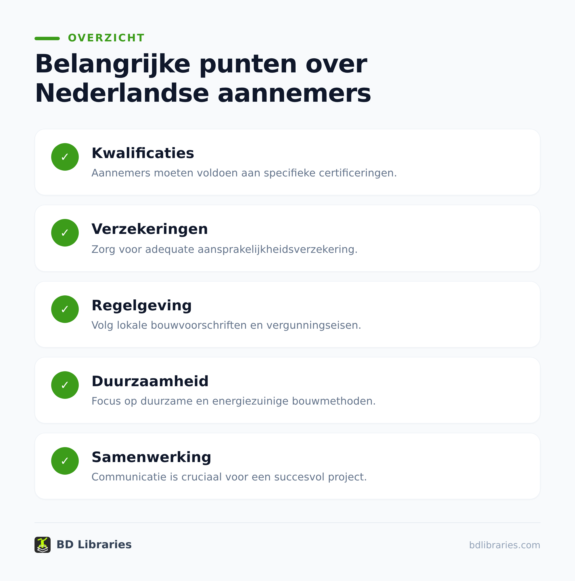 Dutch contractors in Nederland: zo kies je de juiste vakman 1 Wanneer heb je een Nederlandse contractor nodig?