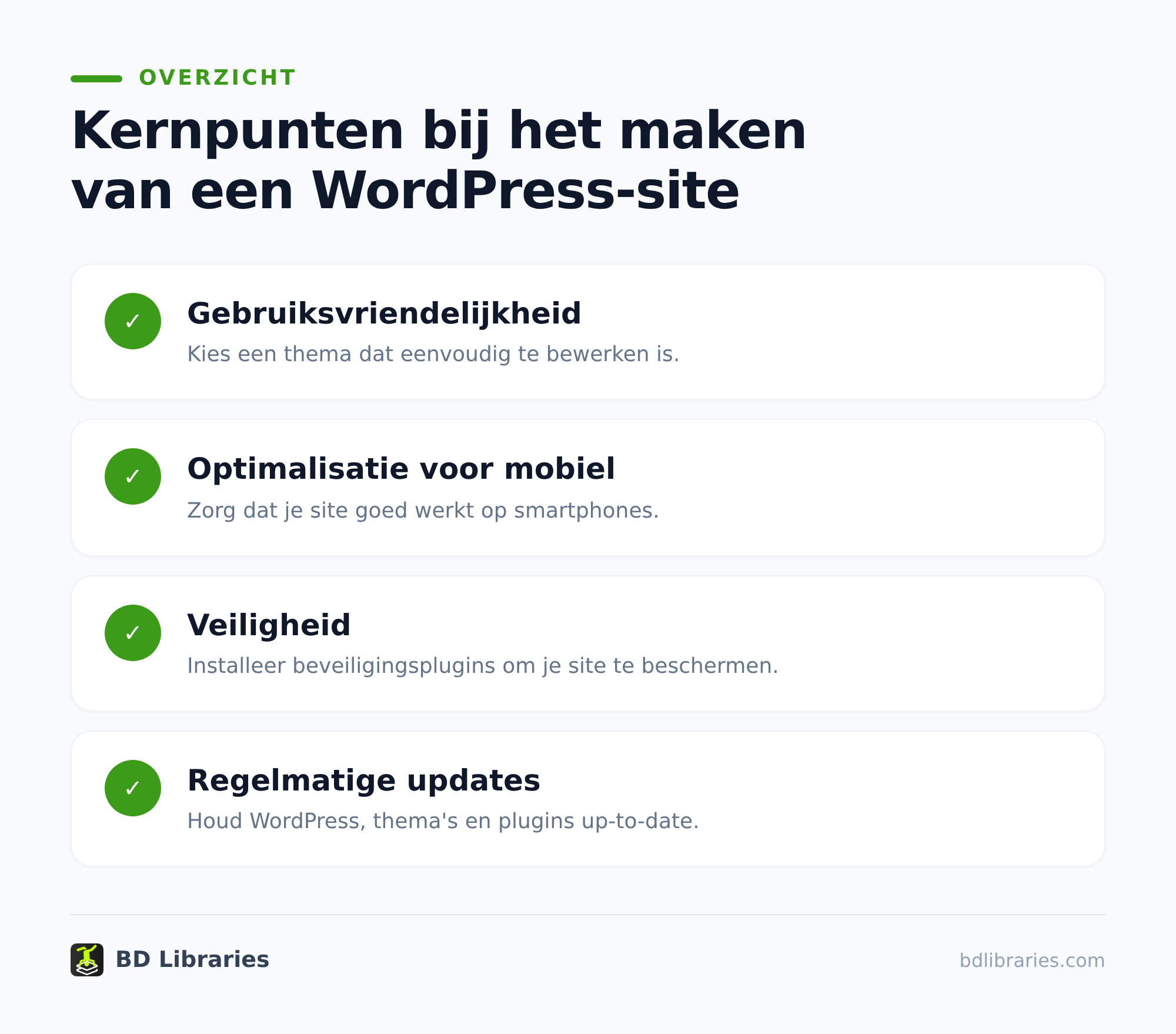 WordPress website maken: sneller live zonder gedoe 1 Een snelle basis voor je WordPress website