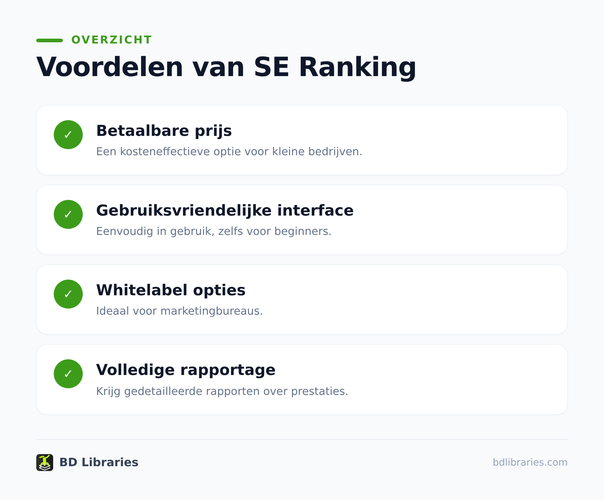 Semrush vs SE Ranking: which SEO tool fits your goals? 1 De belangrijkste verschillen op een rij