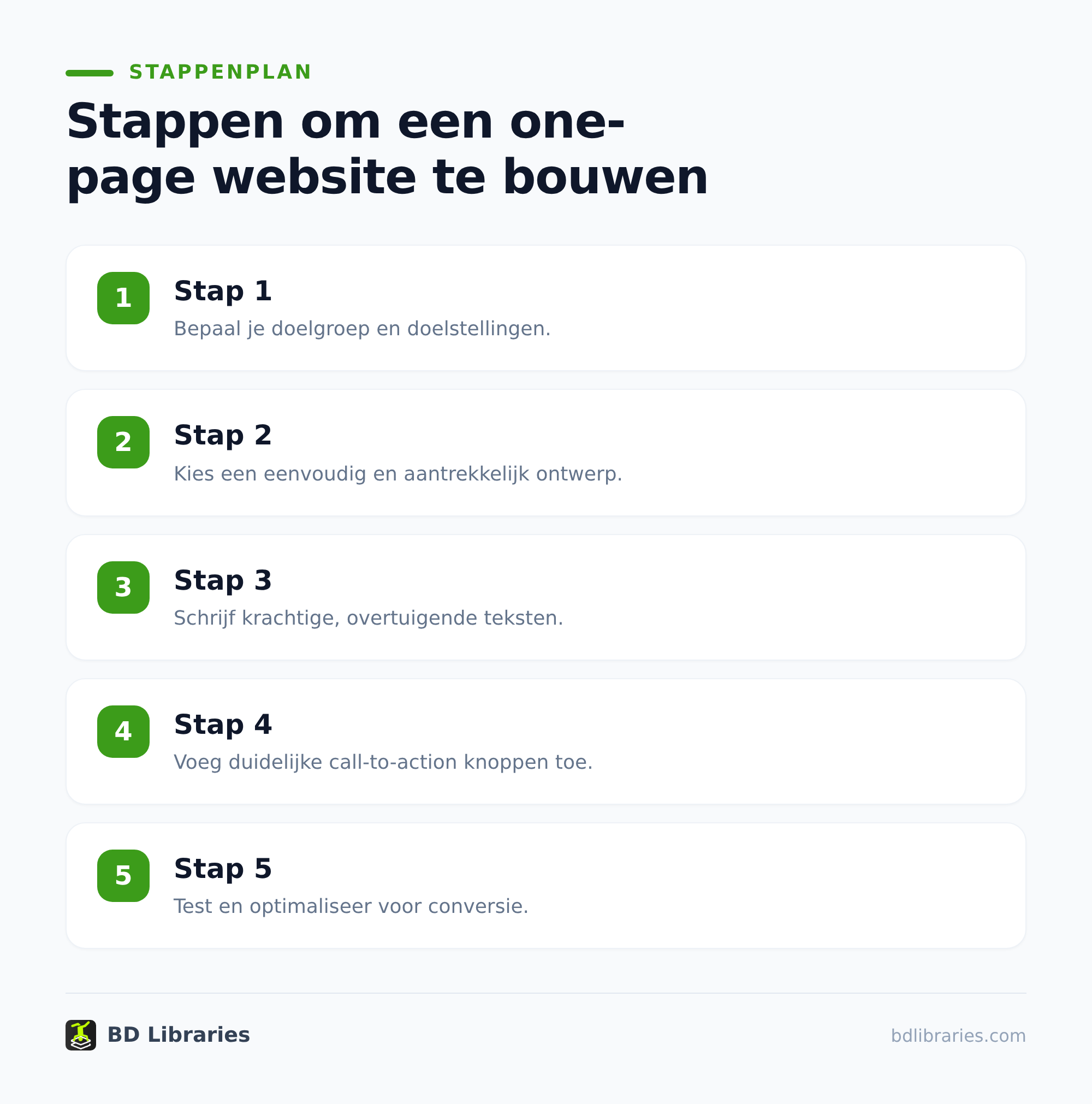Onepage website bouwen die bezoekers in leads verandert 1 Onepage structuur die bezoekers naar een lead leidt